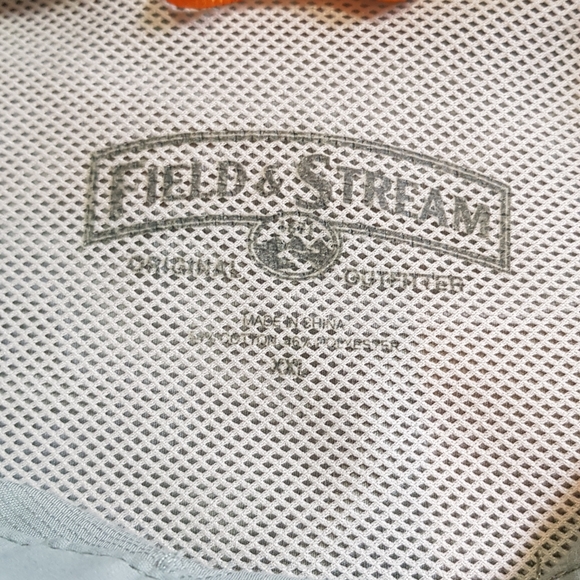 Field & Stream Short Sleeve Button Fishing Shirt Sage Green - Picture 4 of 7